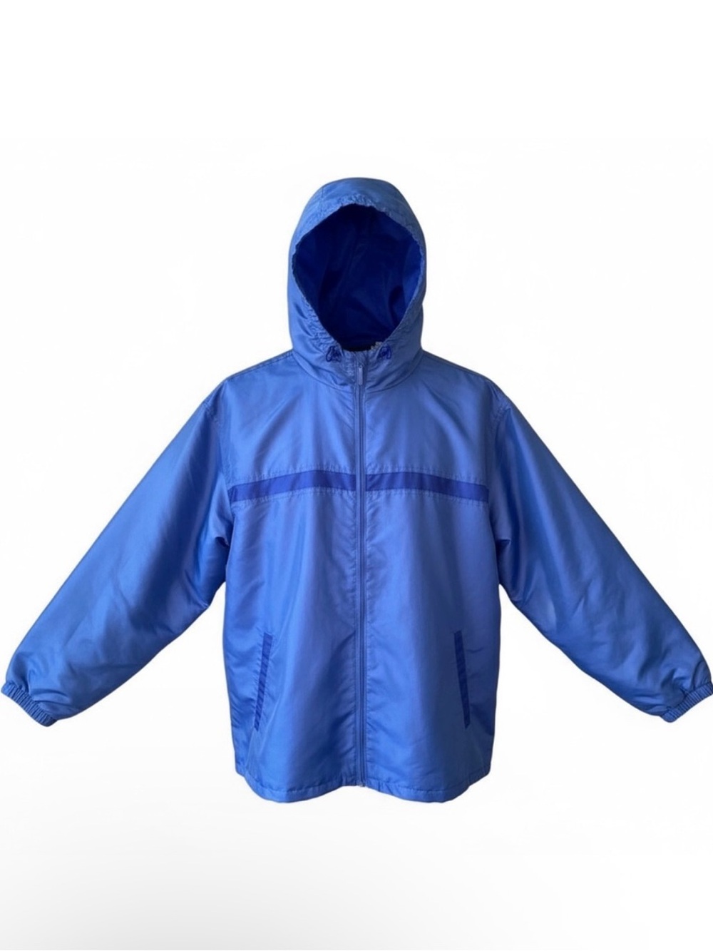 Vintage 90s Navika Blue Track Windbreaker XL
